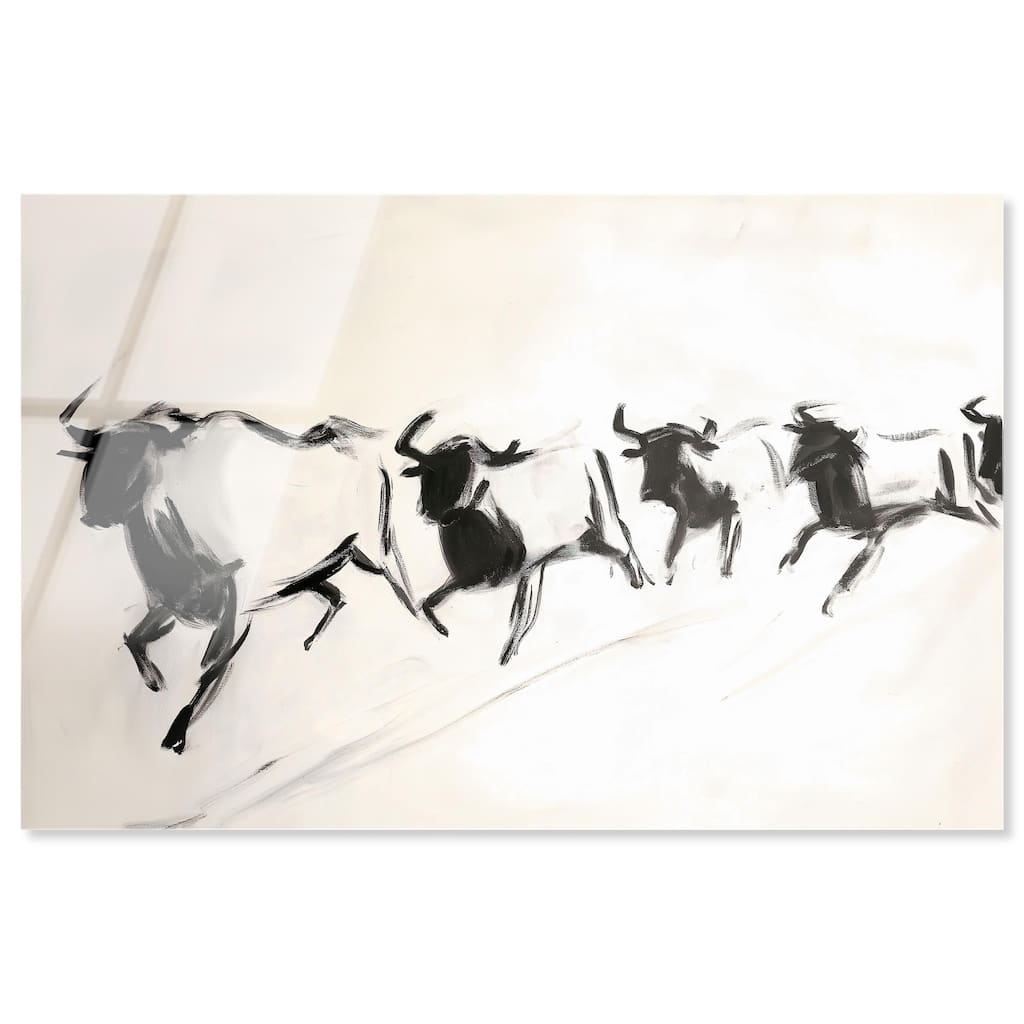 Bovine II Acrylic by Art Remedy, Ready to Hang