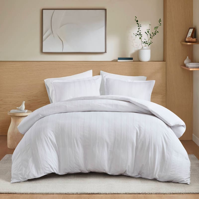 Chelsea Square Logan Woven Striped Duvet Set