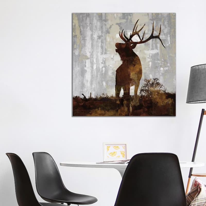 iCanvas "Elk" by Carl Colburn Canvas Print - 37x37x1.5