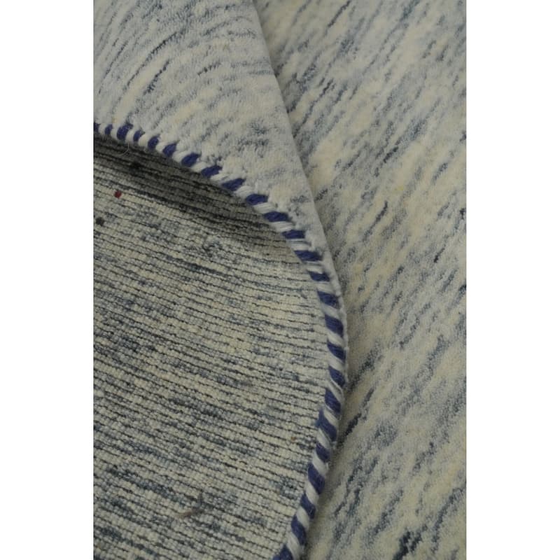 Hand Knotted Oriental 100% Wool Carpet Tribal Animal Pictorial Beige & Ivories Gabbeh Area Rug - 9' 11'' X 8' 7''