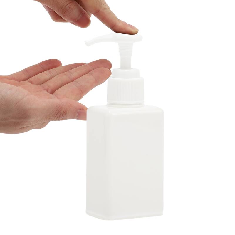 Square Simple Soap Pump Dispenser for Bathroom Laundry Rooms