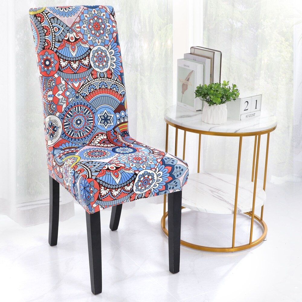 Maison Versailles Floral Patterned Chair Arm Cap One Size Multicoloured 