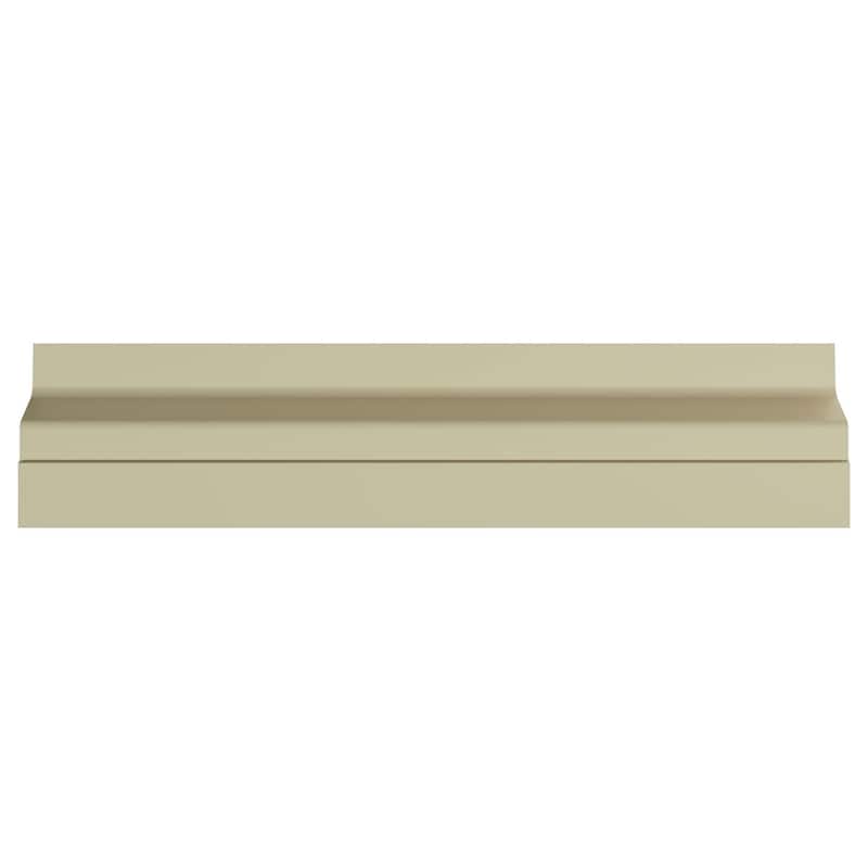 1 3/4"H x 1 1/8"P x 2"F x 96"L Sage Crown Moulding - 1-Pack