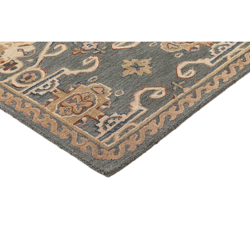 Terra by Obeetee Noble Fable Olive Rug