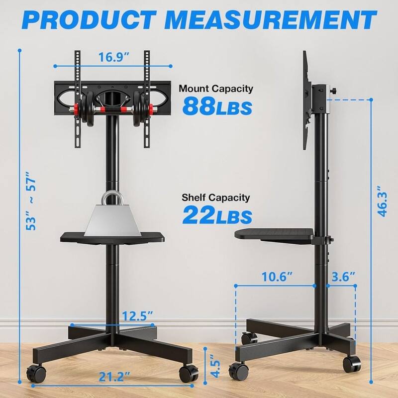 Mobile TV Cart