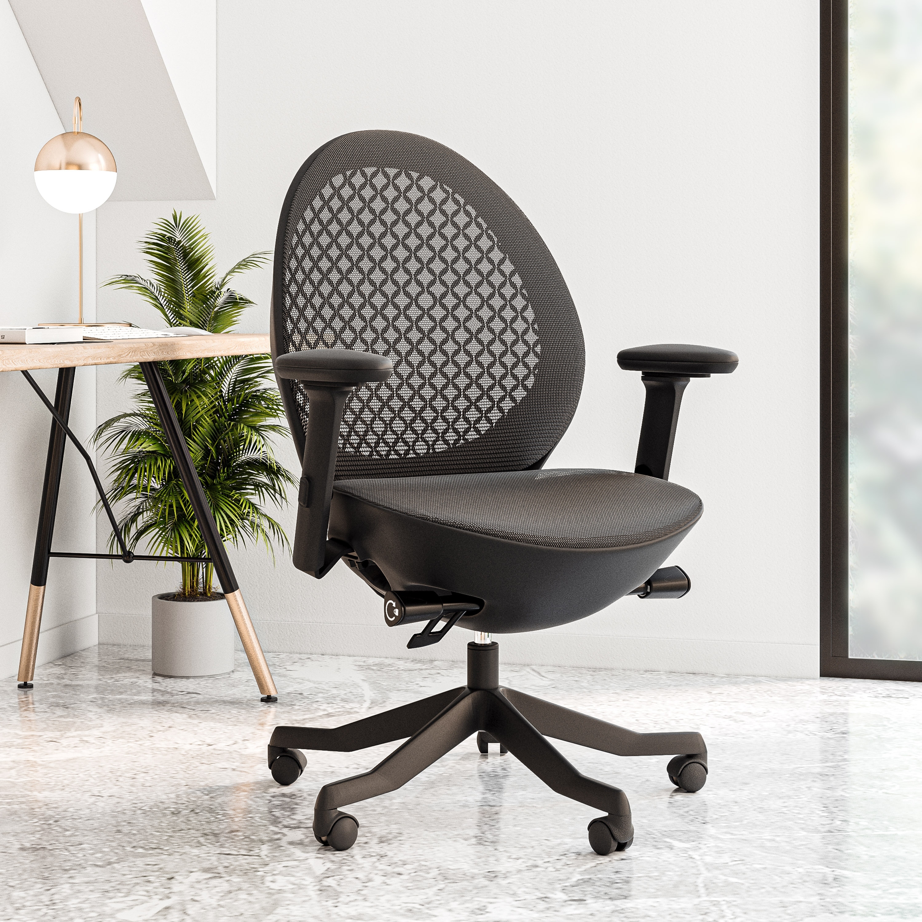 Hillard ergonomic sales task chair