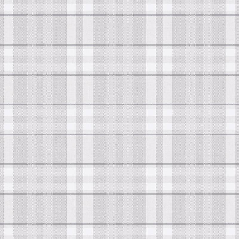 Galerie Wallcoverings Vintage Roses Tartan Plaid Non-Woven Matte Wallpaper Roll