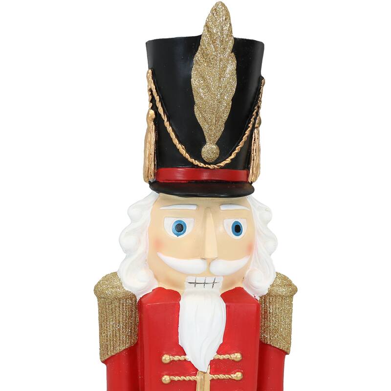 Kristoff the Nutcracker Soldier - 37-Inch Christmas Decor - Polyresin