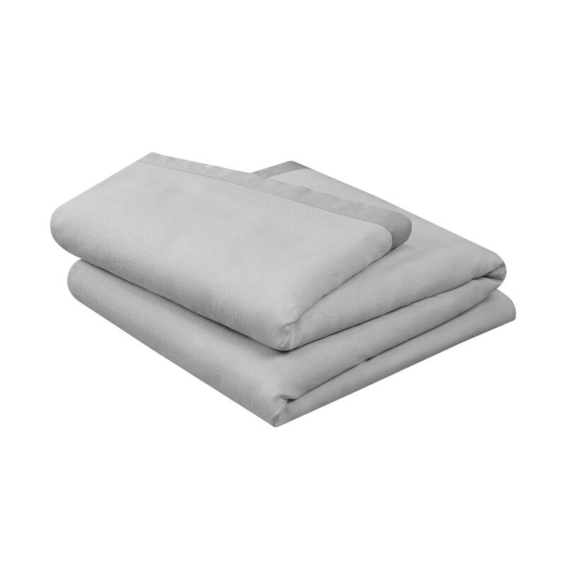 Atelier Martex "Oversize" Bed Scarf / Throw in Silver