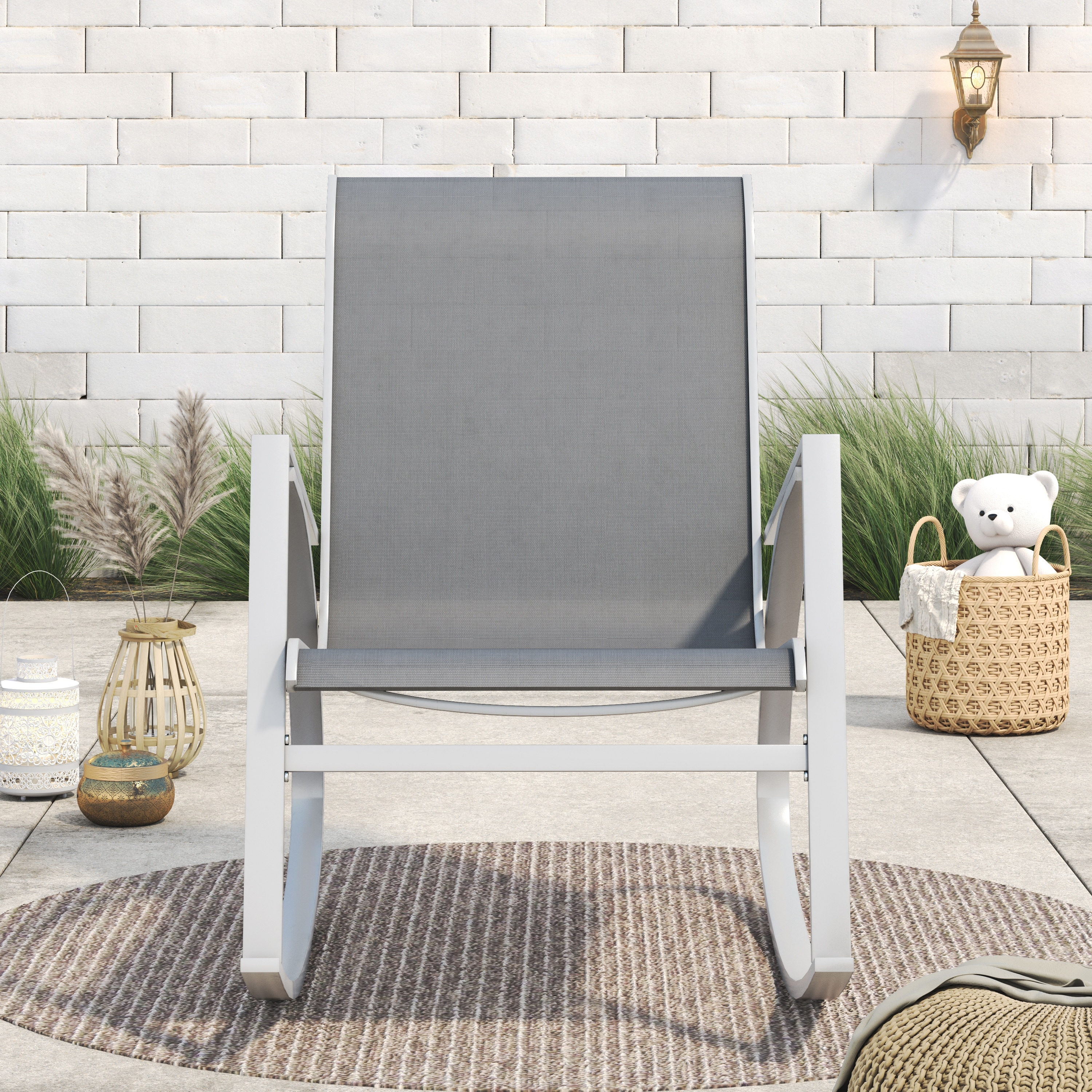 Trigg outdoor hotsell rocking chair