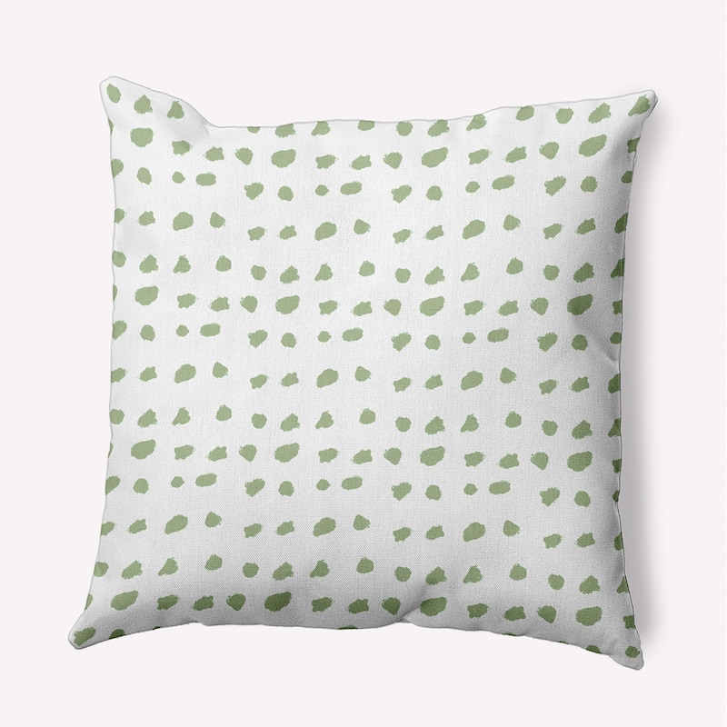 Dot Of Spots Decorative Throw Pillow - Fresh Green - 18" x 18"