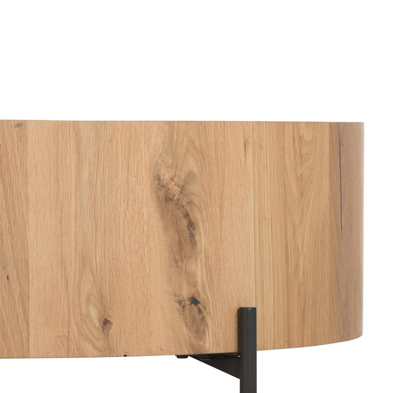 Haven Home Parker Drum Coffee Table