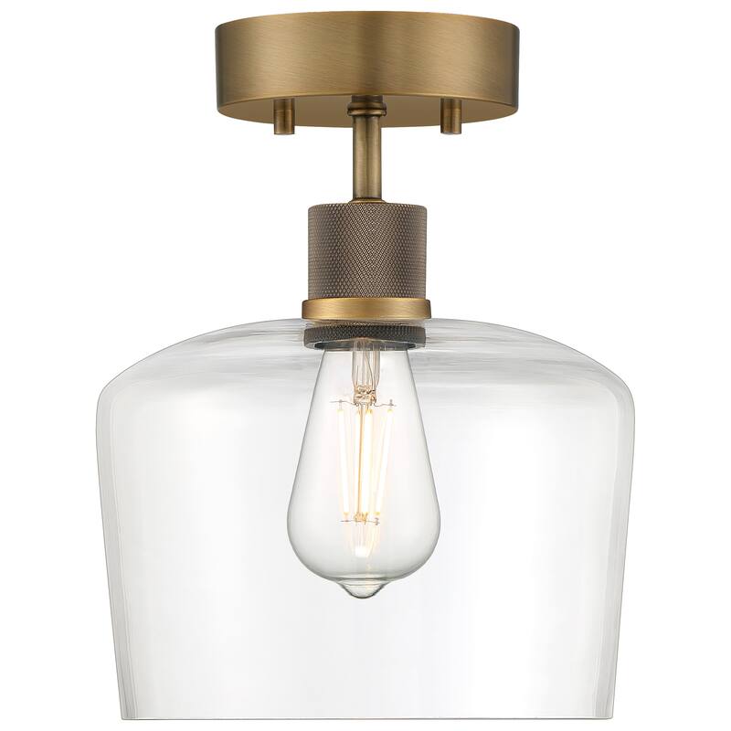 Port Nine Chardonnay LED Semi-Flush Light - Replaceable LED