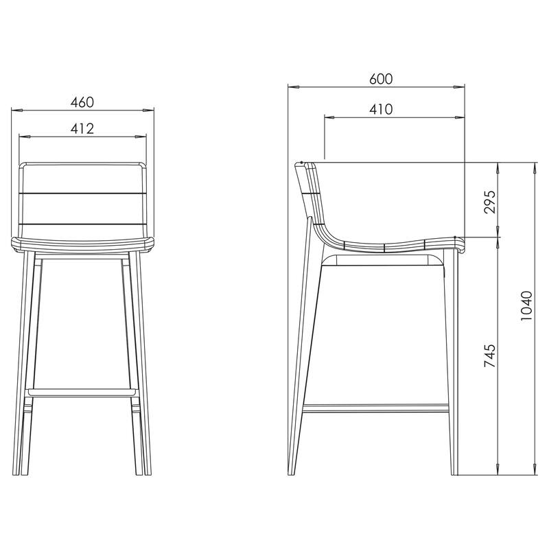 Modern Brazilian - Godan Stool