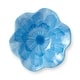 preview thumbnail 1 of 2, Certified International Wildflower Blue 3-D Floral Set of 4 AP Bowl 7.5" (300 grams) - 7.50"W x 7.50"D x 2.00"H
