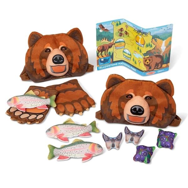 slide 2 of 7, Melissa & Doug Yellowstone Grizzly Bear Game Play Set - Multi Multi - Kids