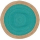 preview thumbnail 56 of 66, SAFAVIEH Handmade Natural Fiber Charlyne Bordered Round Jute Rug