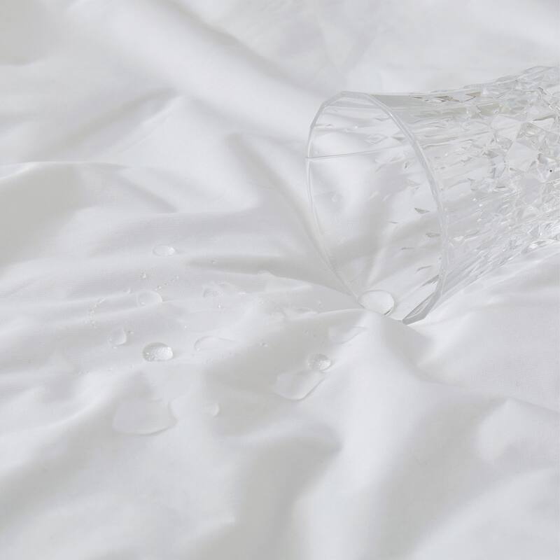 Soft Cooling Waterproof Quilted Mattress Pad with Elastic Deep Pocket