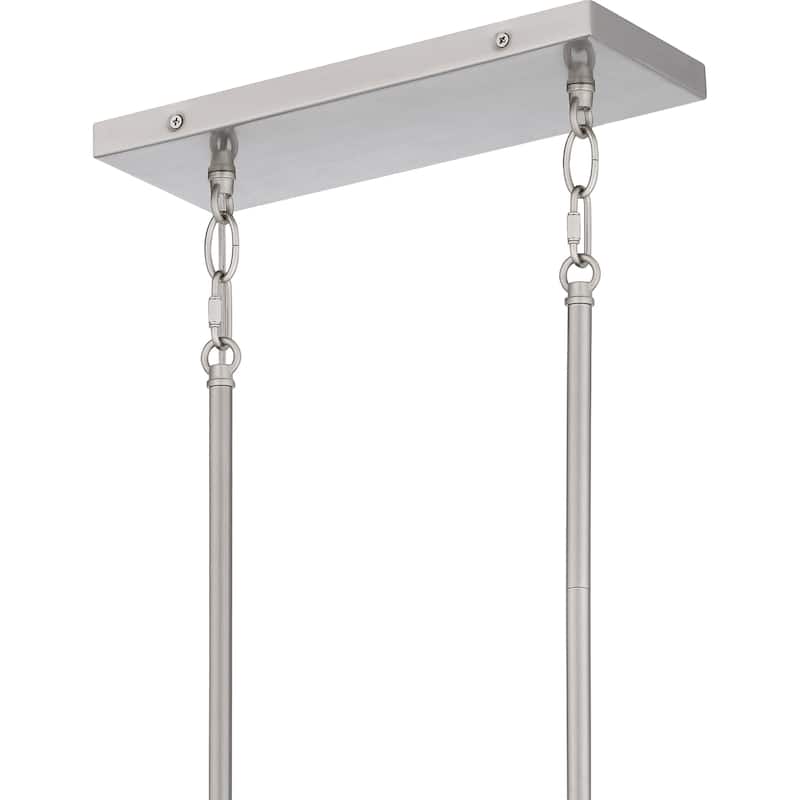 Camilla 4-Light Brushed Nickel Island Light