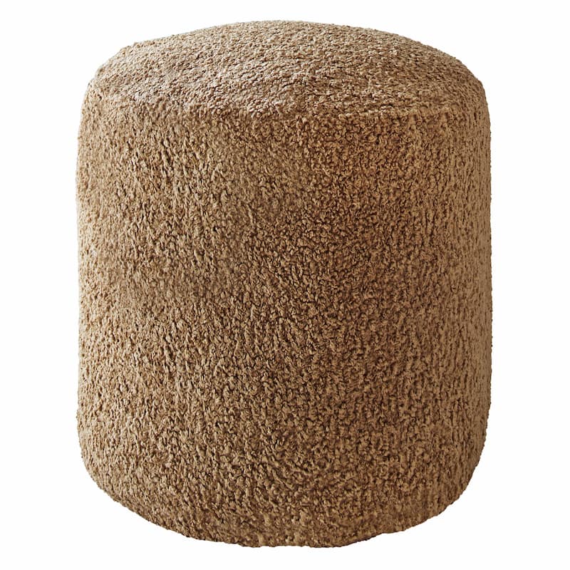 Sorra Home Indoor Soft-Textured Bean Pouf/Ottoman