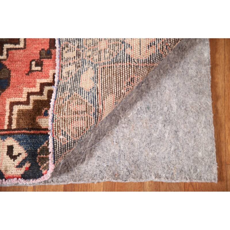 Tribal Bakhtiari Persian Vintage Area Rug Handmade Wool Carpet - 3'3"x 4'8"