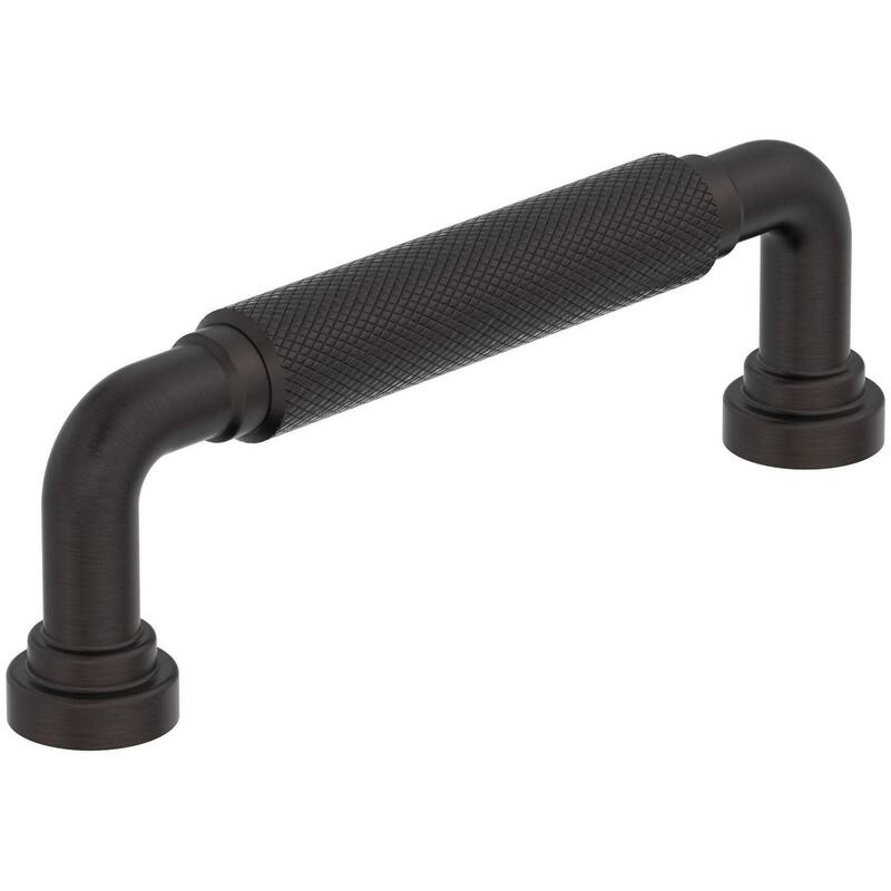 Amerock BP37682 Collet 3-3/4" Center to Center Knurled Handle Cabinet - Oil Rubbed Bronze