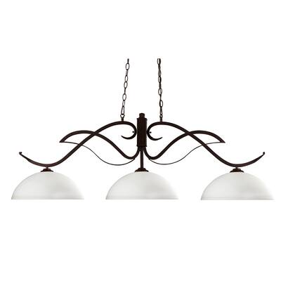 Phoenix 4 Light Island/Billiard - Bronze