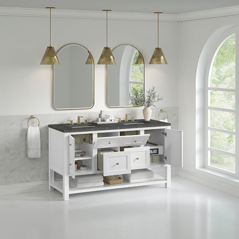 James Martin Vanities 330-V60D-FPBL Breckenridge 60" Free Standing