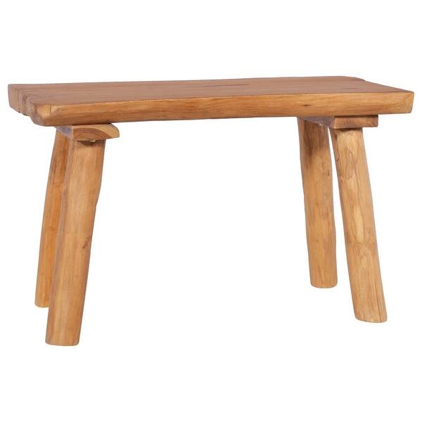 slide 2 of 6, vidaXL Garden Bench 31.5" Solid Teak Wood