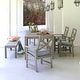 preview thumbnail 1 of 20, Cambridge Casual West Lake 6-piece Patio Dining Set Weathered Gray/Blue Spruce Cushion