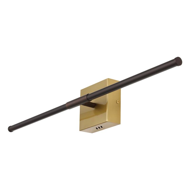 28" Dimmable Integrated LED Metal Wall Sconce, by JONATHAN Y