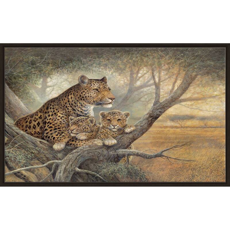 "Shadow of Love" by Ruane Manning Print on Floating Canvas