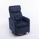 preview thumbnail 31 of 33, Fabric Swivel Gilder Chair With Pocket