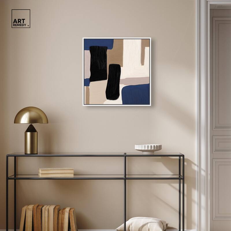 Blue Quietude I Canvas by Art Remedy