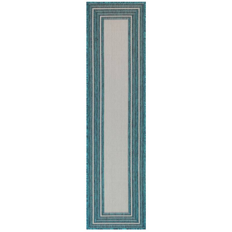 Liora Manne Carmel Multi Border Indoor/ Outdoor Area Rug