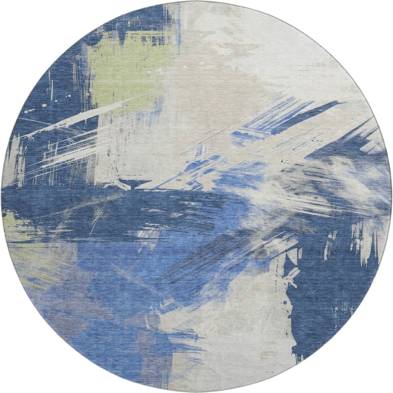 Premium Washable Super Soft Modern Brushstrokes Mayfield Rug