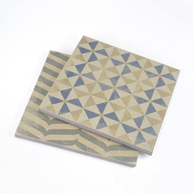 Seville 8 in. x 8 in. Sepia Matte Porcelain Wall and Floor Tile - Sepia Matte - 8 in. x 8 in.