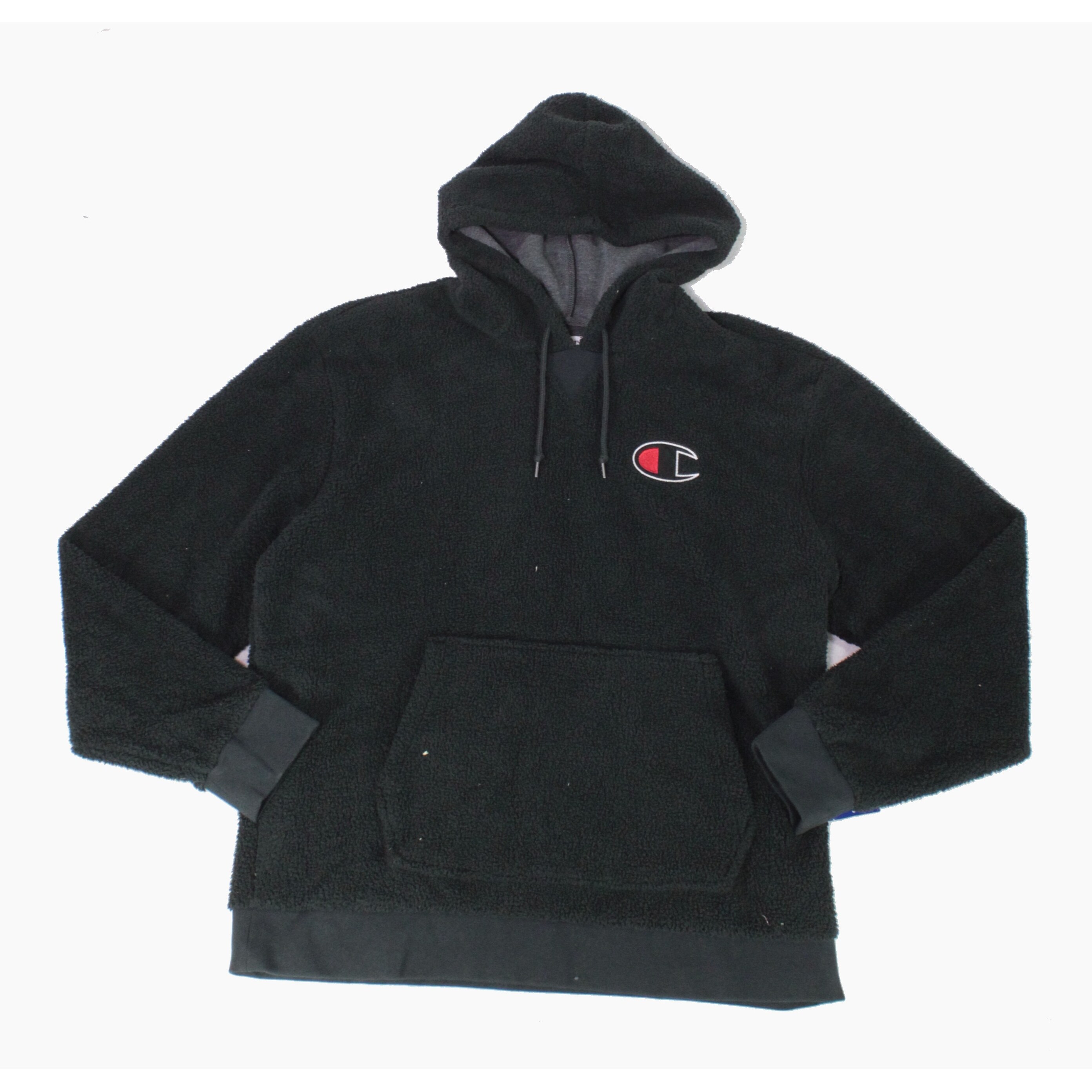 champion men's sherpa pullover hoodie