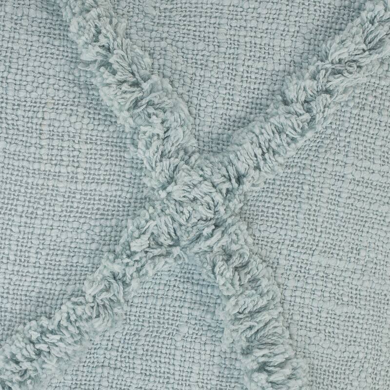 Sevita Shorline Natural Cotton Square Throw Pillow, Set of 2 or 4