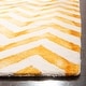 preview thumbnail 55 of 121, SAFAVIEH Dip Dye Marybeth Hand-tufted Wool Chevron Area Rug