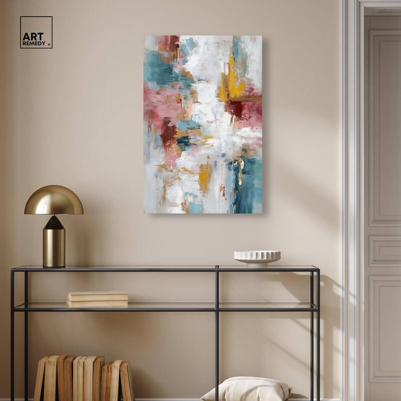 Warmth and cool II Canvas by Art Remedy, Gallery Wrapped