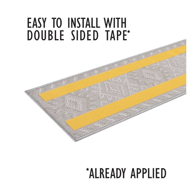 SussexHome Traditional PP Stair Treads (9 x 28 in.)