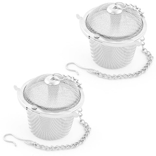 Stainless Steel Mesh Locked Infuser Filter Diffuser Tea Stainer 48mm ...