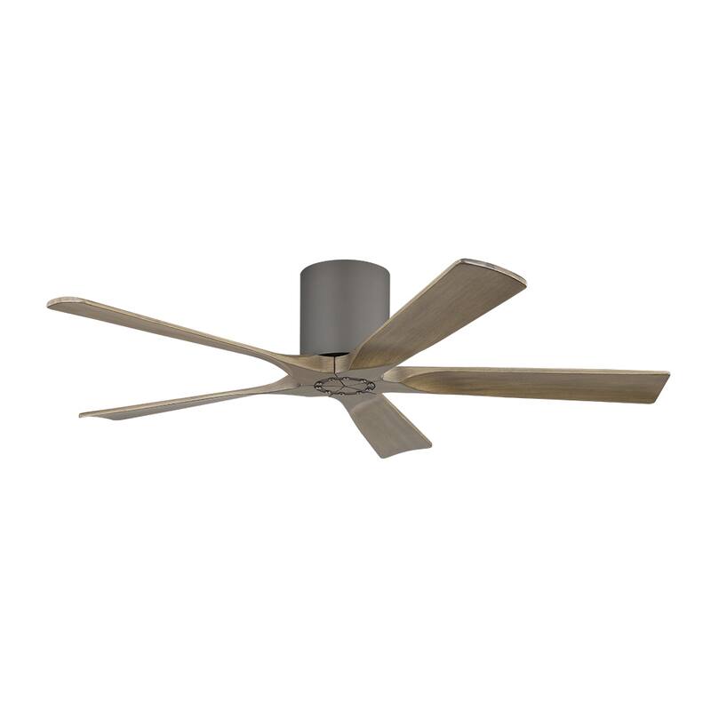 MLiAN 52 In. 5 Solid Wood Blades Indoor Ceiling Fan with Remote - 52 inch