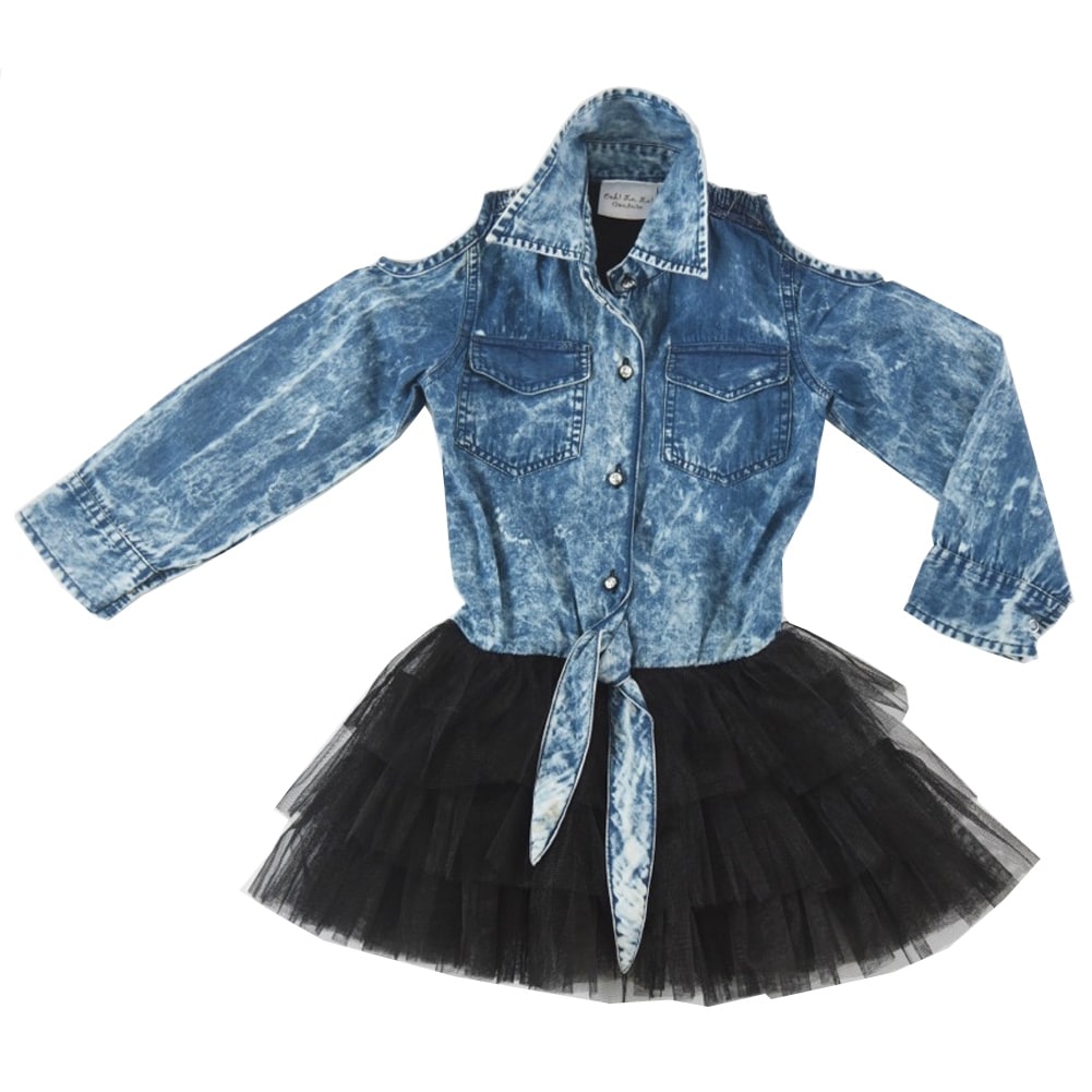 ooh la la couture denim dress