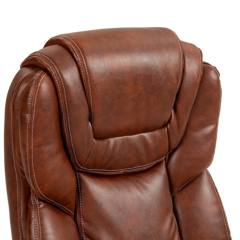 Comfortable Office Chair with Foam Padding Armrest and Adjustable Seat Height for Desk or Home - 26" W x 29.7" D x 45.5" -49" H