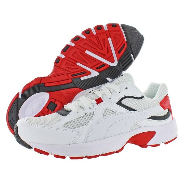 Shop Puma Mens Axis Plus 90s Running Shoes Padded Insole Softfoam