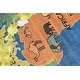 preview thumbnail 7 of 5, Kids Collection Discover the World Navy Area Rug