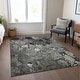 preview thumbnail 47 of 135, Machine Washable Indoor/ Outdoor Modern Floral Chantille Rug