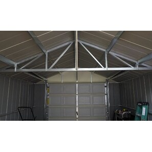 Shop Arrow Murrayhill 12 Wide X 17 Long Vinyl Coated Steel Shed